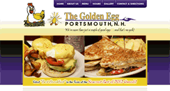 Desktop Screenshot of goldeneggrestaurant.com